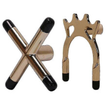 (As show, One size) 2 Pieces Non-slip Billiard Snooker Pool Cue Bridge Head Holder Rest 2 Stylesl