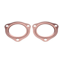 Reusable Copper Header Exhaust Collector Gaskets 3-1/2 Inch Compatible With SBC BBC 302 350 454 Collectors