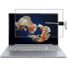 (As show, One size) Laptop Screen HD Tempered Glass Protective Film For Lenovo IdeaPad 15s 15.6 inchl