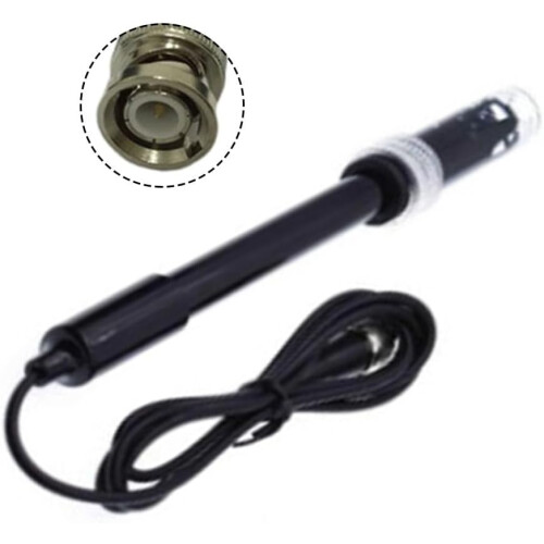 E-201-C Type PH Composite Electrode, PH Electrode Probe, Acidometer Compatible, Model E-201-C 1