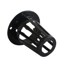 Hydroponic Plant Mesh Pot 3.4 cm 10 Pieces Set Black Aeroponic Grow Cup For Soilless Cultivation Basket