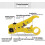 (As show, One size) Universal Cable Stripper- Stripping Tool for Coaxial and Cat5/6 UTP Cable 4