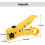 (As show, One size) Universal Cable Stripper- Stripping Tool for Coaxial and Cat5/6 UTP Cable 3