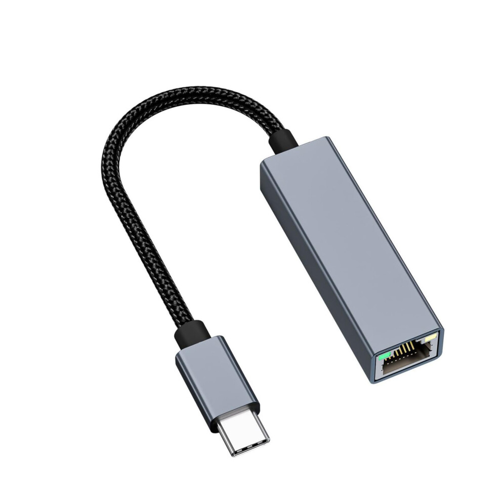 Usb C To Ethernet Adapter, Usb Type C To Rj45 Ethernet Networking Adapter For Phones And Tablets 9084446668308