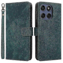 (As show, One size) Phone Case For Motorola Edge 60 Fusion 5g, Wallet Pu Leather Cover Stand With Strapn