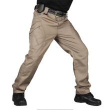 (As show, One size) "Half Price Waterproof Black Tactical Pants Men's Pants Special Forces Army Leggings Wear Resistant For Outdoor Training  New"v