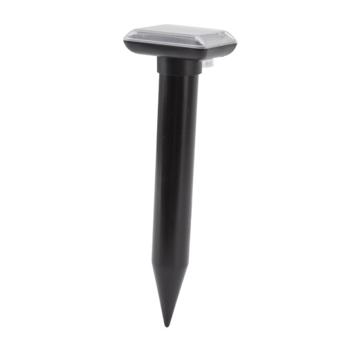 Compact Solar-Powered Snake Repeller 360 Buzzer for Outdoor Use