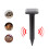 Compact Solar-Powered Snake Repeller 360 Buzzer for Outdoor Use 3