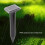 Compact Solar-Powered Snake Repeller 360 Buzzer for Outdoor Use 4