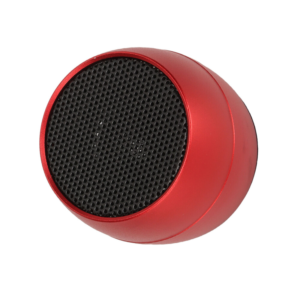 Portable Ip67 Waterproof Bluetooth Speaker With Mic In For Shower & Car Red 5071356359949