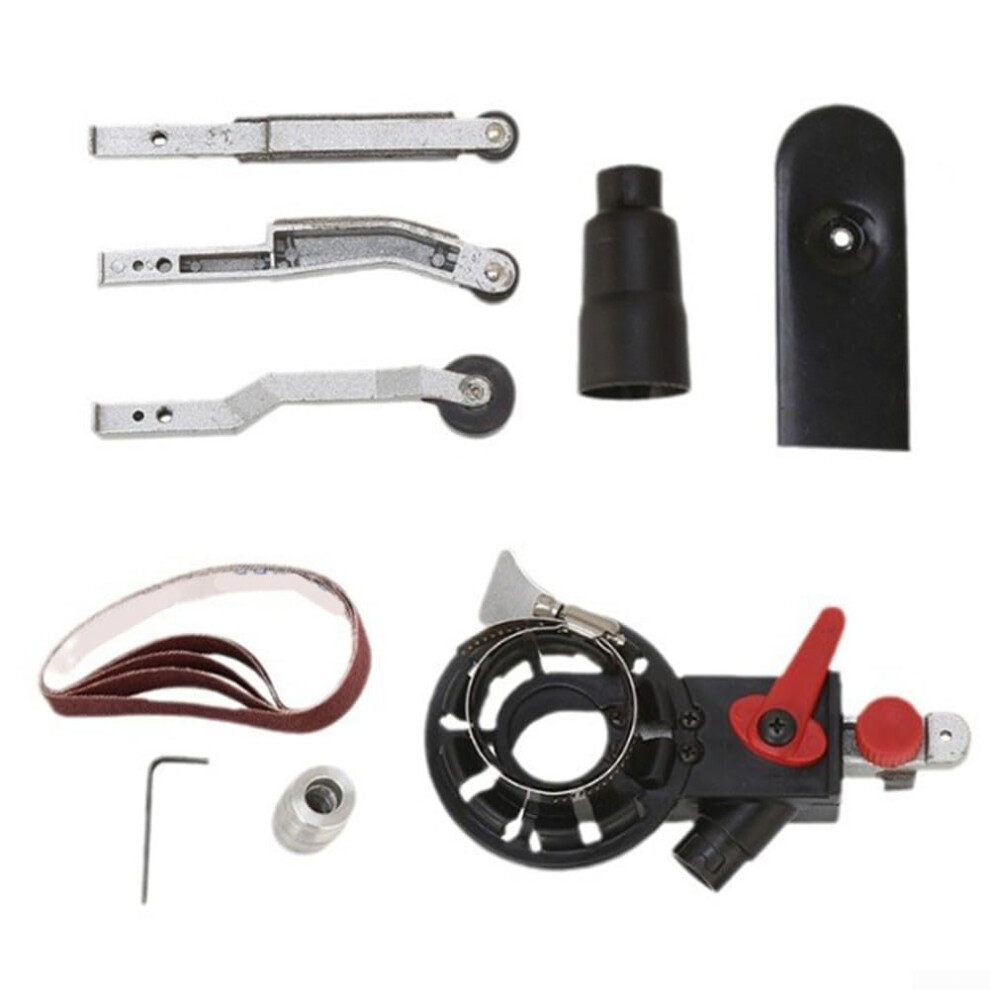 Sanding Belt Adapter For 115/125Mm Angle Grinders With Swiveling Head, 10/14Mm Threaded Arbor 9354506589769