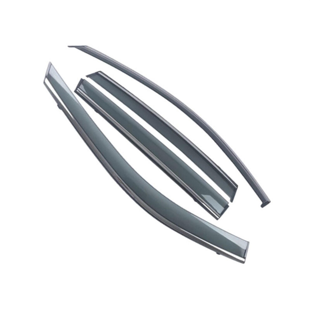 Windows Deflectors For Audi Q3 2011-2018 Side Weather Shield Rain Guards Eyebrow Visors 9354506589851