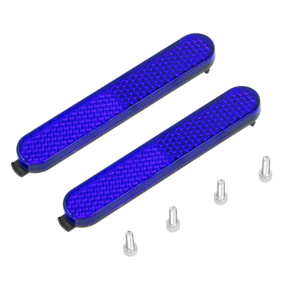 Electric Scooter Wheel Cover Protect Shell Night Decoration For Xiaomi Pro2 1S M365 Mi3 Reflective Straps Blue 9354506589899