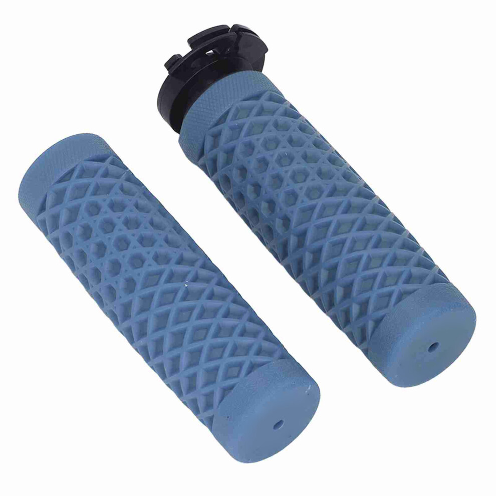 22Mm Silicone Throttle Grips For Gy6 50Cc-150Cc Scooter, Blue 4671356362522