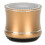 IP67 Waterproof Mini Bluetooth Speaker, 450mAh, Gold, Auto Connect 14