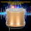 IP67 Waterproof Mini Bluetooth Speaker, 450mAh, Gold, Auto Connect 7