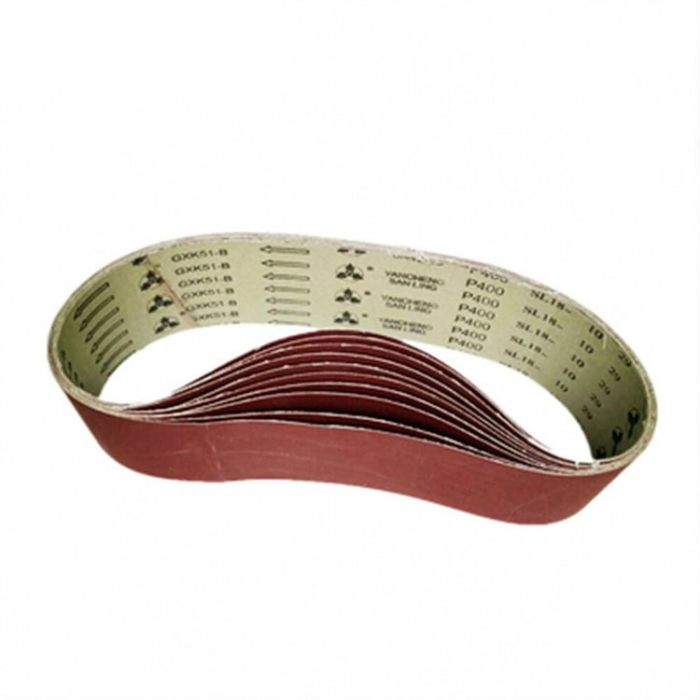 Sanding Belts 10Pack 533X75mm 3X21in Aluminium Oxide Grit 40-1000 For Polishing Belt Sander P320 9084446669343