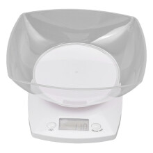 5kg Digitale Küchenwaage mit Schüssel, g/oz/lb, ABS-Material