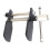 Disk Adjusting Tool - Vehicle Brake Adjustment, Multi-Functional, Metal Construction, Compatible With Most Vehicles 1