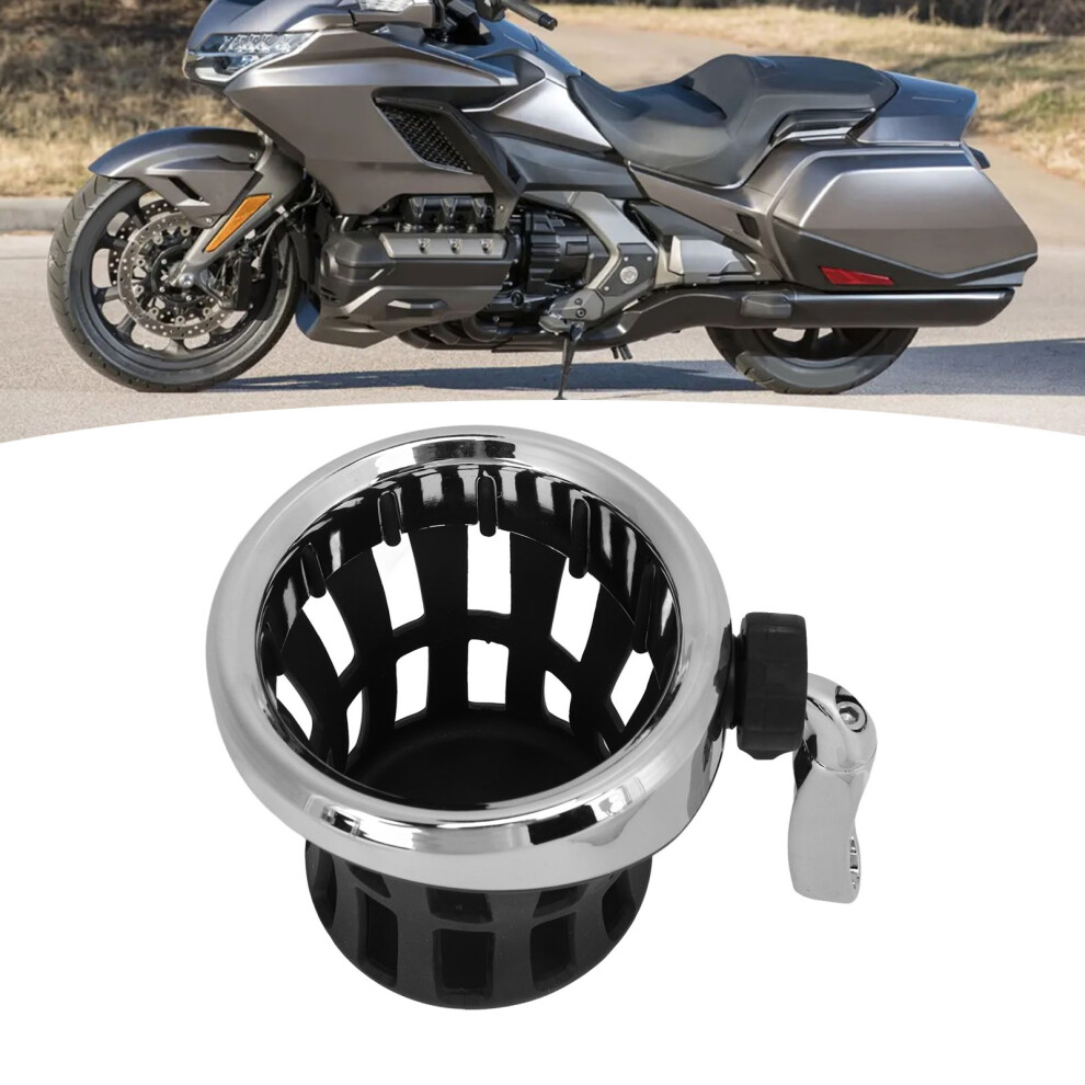 Lightweight Aluminum Motorcycle Cup Holder For Handlebar Drink Mount 80Mm Gold 9411356366350
