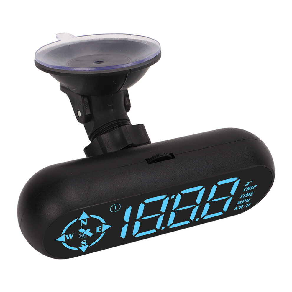 Car Hud Display Speedometer Odometer Gps 7 Colors Universal 3681356366360