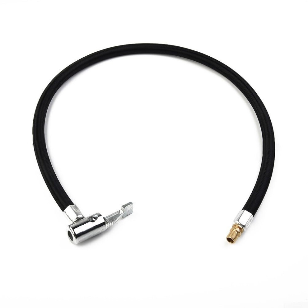 60Cm Car Tire Inflator Extension Chuck Valve Adapter For Hands Use, Schrader Valve Compatible, Car Pump Accessory 9393856692927