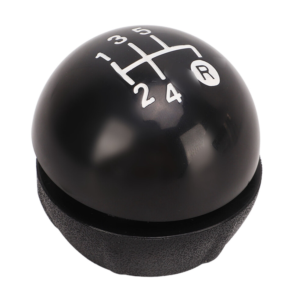 5 Speed Manual Gear Shift Knob Head Fit Fiat 500 2007-2018 Black/White 8761356368849
