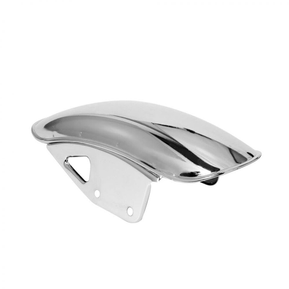 Front Mudguard Cover For Gn125 Gn250 Motorcycle - Metal Mudguard, Front Fender, Chrome Black 9067246378851
