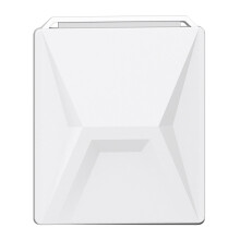 Shockproof Satellite Dish Cover Honeycomb Design Anti-Drop Rainproof Silicone Protective Case White Heat Dissipation