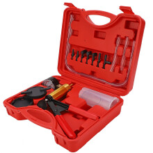Vacuum Pump Bleed Kit Hand Held Brake Bleeder Tester Set For Car And Motorbike Brake Bleeding Tool