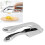 2-in-1 Stainless Steel Garlic Press Dolphin Handle Multipurpose Crusher 13