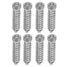 50 Stück Schneekettenstifte M6x6mm Anti-Rutsch-Schrauben für Rennwagen, Motorrad & LKW