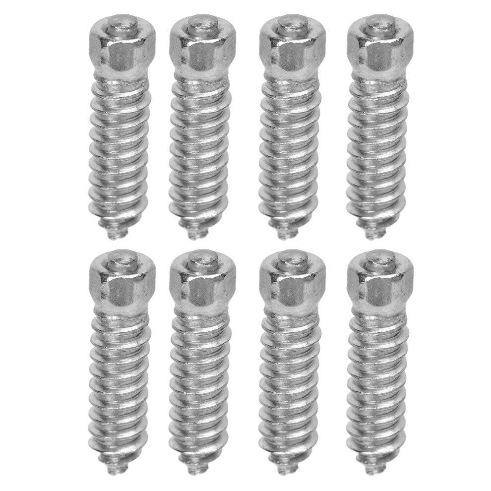 50Pcs M6x6mm Snow Tire Studs Screws Anti Skid Spikes For Racing Car Motorcycle 8481356376919