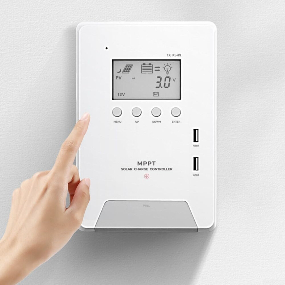 60A For Solar Controller Mppt Applications With Advanced Digital Display Built In Safety Features Model 40A 9067246380281