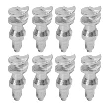 50 Stück Autoscheinwerferstifte, Wolframstahl, 7,9 mm Gewinde, Silber