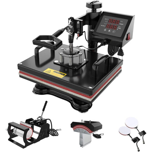 Heat Press Control Box LED Digital Display 110V For Accurate Temperature And Time Control 1