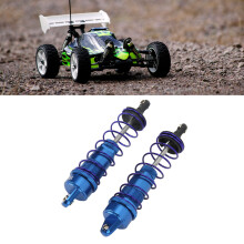 2 Stück 1/10 RC Aluminiumlegierungsstoßdämpfer 95 mm Dunkelblau