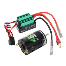 540 65A T-Stecker Wasserdichter gebürsteter Motor ESC-Kit für RC-Kletterauto