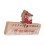 Weihnachts-Tisch-Countdown-Kalender, Holz 8