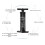 Hand Pulled Air Pump 4000CC Portable Inflatable Pump for Rubber Boat 5