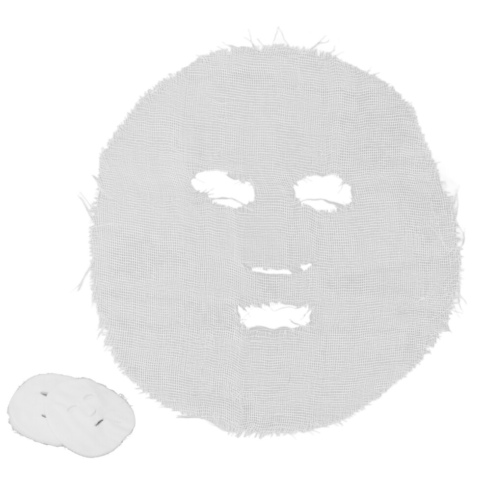 100pcs Gauze Facial Mask Paper Sheets for DIY Skin Care, Disposable
