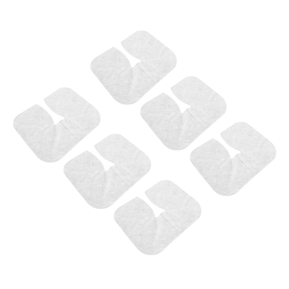 Unisex Disposable U-Shaped Breathable Face Rest Cover For Spa & Massage, 100Pcs