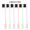 6Pcs Double Side Edge Control Brushes for Hairline Brows & Lashes 8