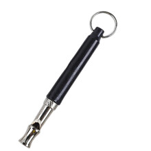 (As show, Silver) Dog Training Whistle Ultrasonic High Frequency Loud Crisp Sound Wear-resistant Interactive Play Dog