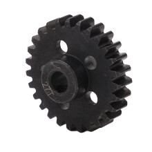 27-Zähne-Pinionrad aus schwarzem Stahl, 5-mm-Welle, 1/7-1/8 RC