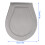 Portable Silver Grey Golf Ball Washer Pouch - Soft Durable Easy Clean 7