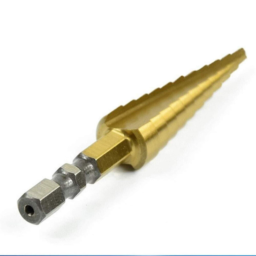 High-Speed Steel Drill Pagoda Stepped Hexagonal Shank Reamer 3-13Mm Hss Cutting Tool 9393856695577
