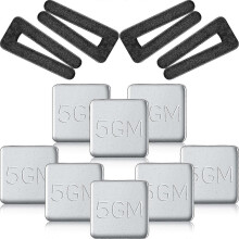 (As show, One size) 4 Set Ceiling Fan Blade Balancing Kit Fan Weight Balancing Kit Include Balancing Clip And -adhesive
