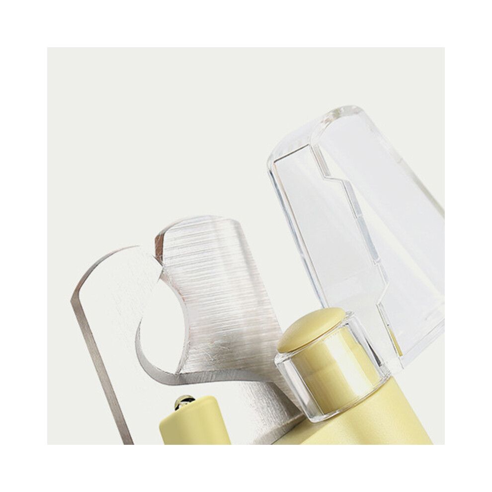 Pet Nail Clipper with LED Light, Stainless Steel Blades, Banana Handle, Green (White Light)-image-OPC-PMGZBZN-NEW