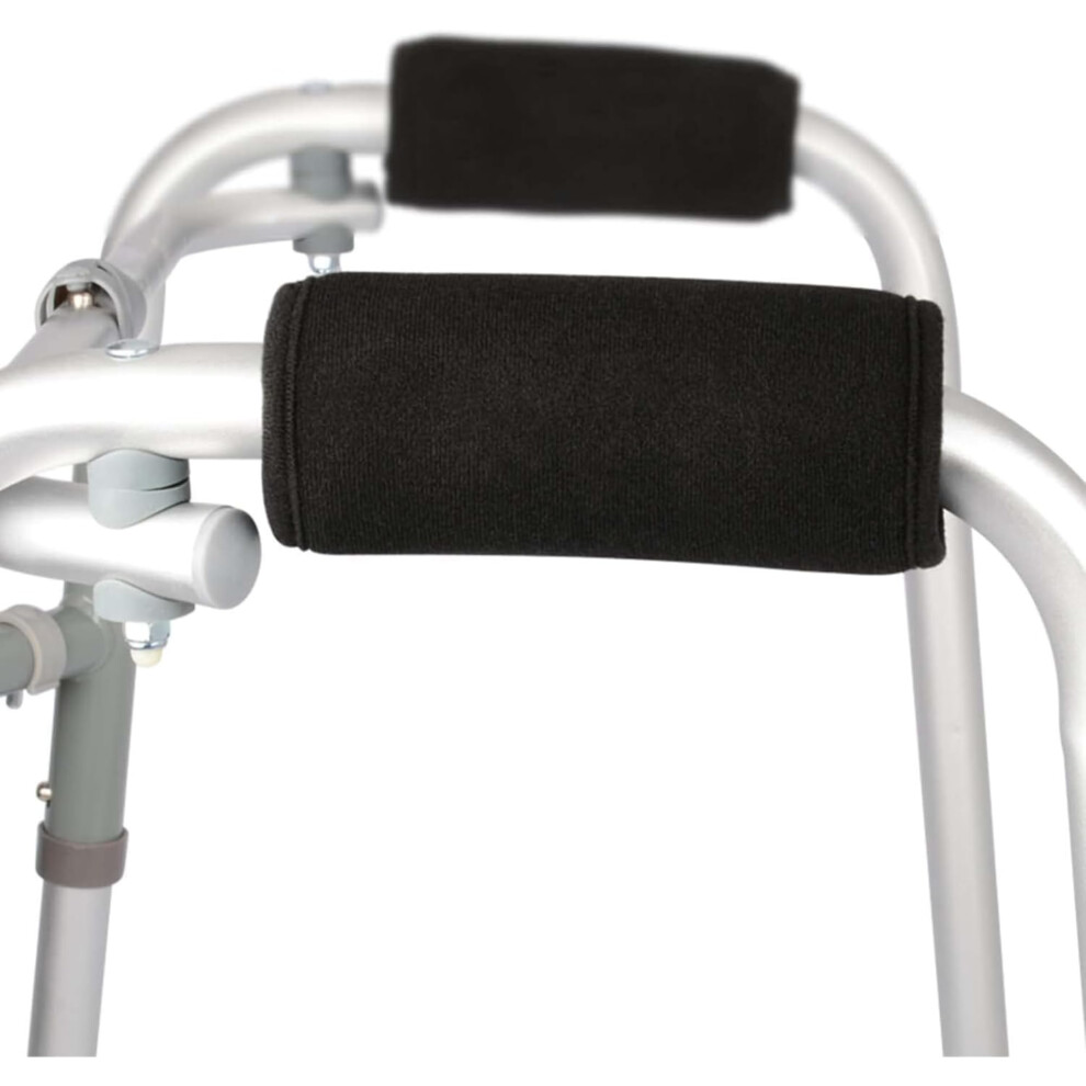 Replacement Soft Hand Grips For Walkers Zimmers Crutches | Crutch Padded Hand Covers | Soft Cushion Padding Rollators